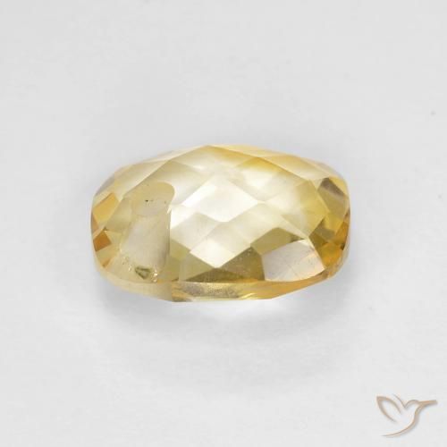 1.93克拉天然黄水晶，软垫，VVS-VS