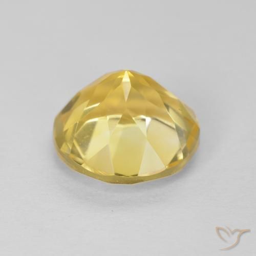 1.79克拉天然黄水晶，圆形的，VVS