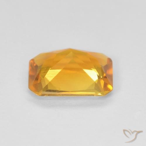 1.20克拉天然黄水晶，八边形，VVS-VS