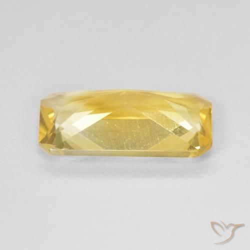 3.17克拉天然黄水晶，八边形，VVS