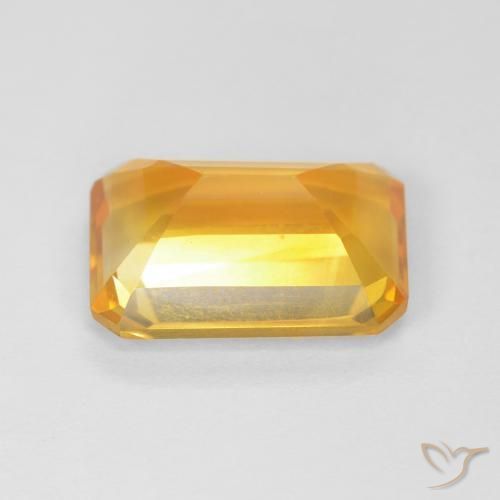 3.60克拉天然黄水晶，八边形，VVS-VS