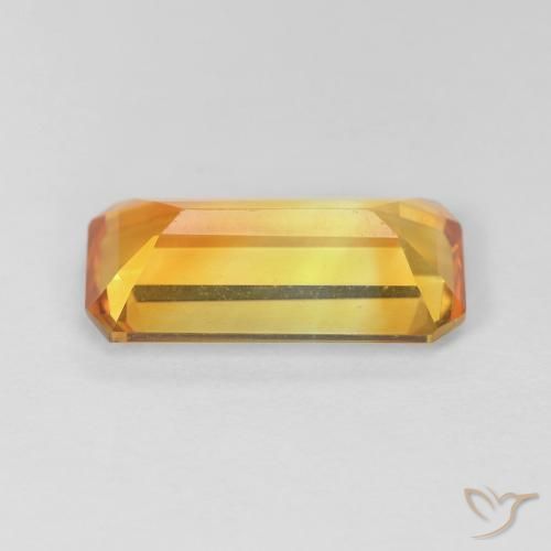 3.41克拉天然黄水晶，八边形，VVS