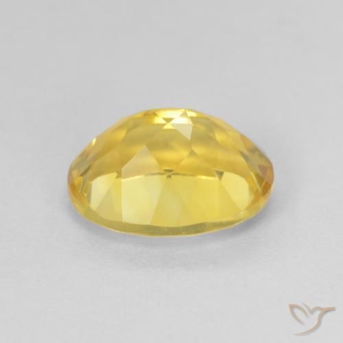 1.93克拉天然黄水晶，椭圆形，VVS-VS