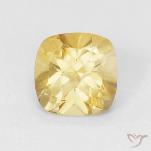 0.52ct 天然 金橙色 黄水晶, 软垫, VVS-VS
