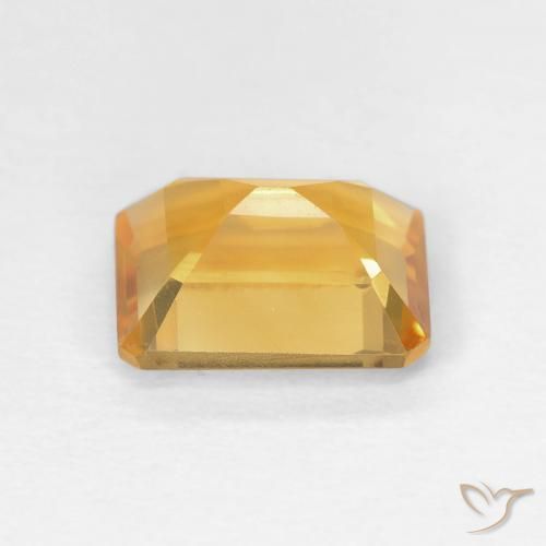 1.49克拉天然黄水晶，八边形，VVS