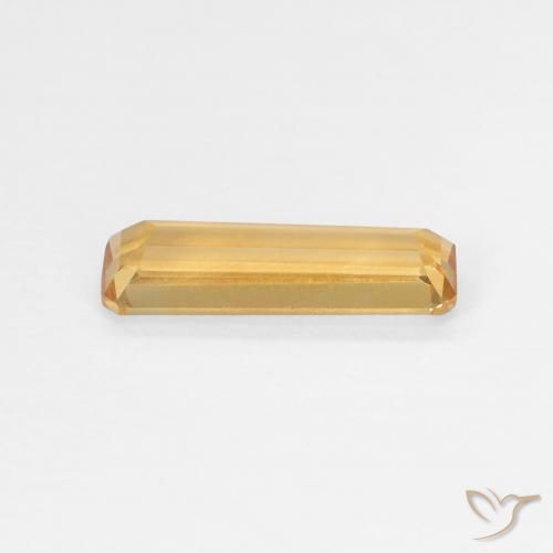 1.12克拉天然黄水晶，八边形，VVS-VS