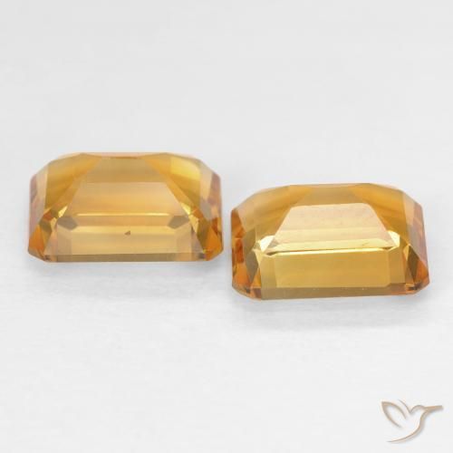 3.03克拉天然黄水晶，八边形，VVS