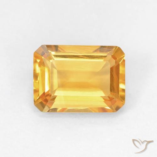 1.48克拉天然黄水晶，八边形，VVS-VS