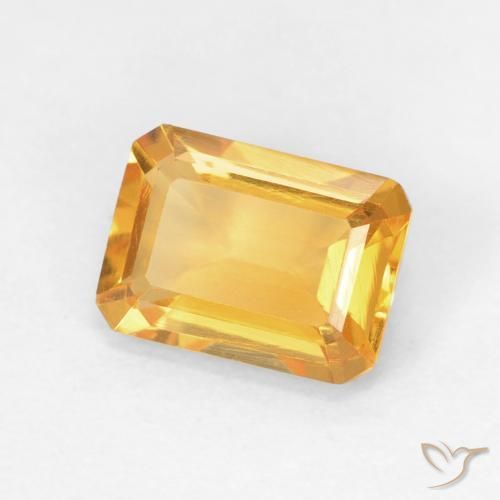 1.48克拉天然黄水晶，八边形，VVS-VS