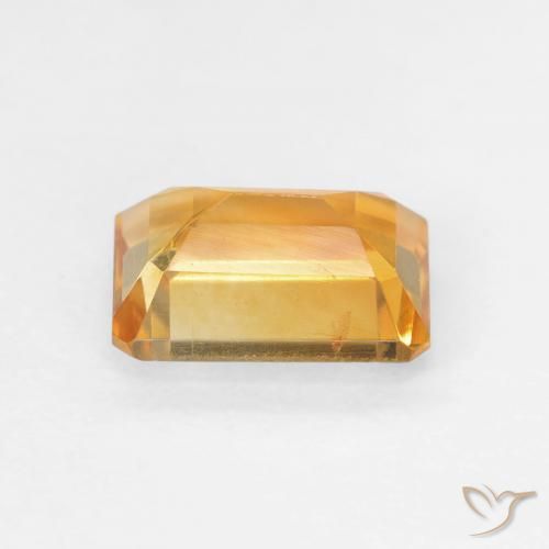 1.50克拉天然黄水晶，八边形，VVS-VS