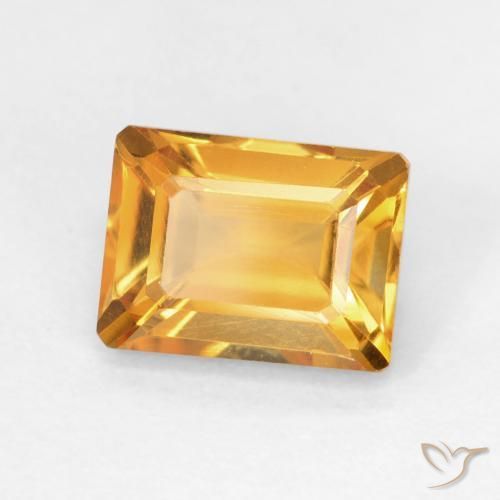 1.84克拉天然黄水晶，八边形，VVS-VS