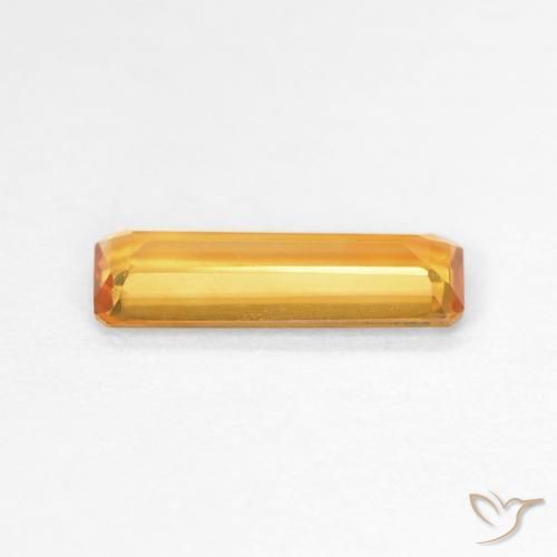 1.06克拉天然黄水晶，八边形，VVS-VS