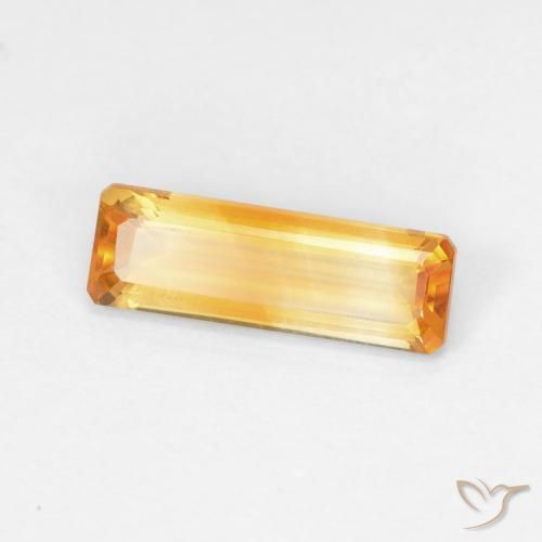 1.32克拉天然黄水晶，八边形，VVS-VS