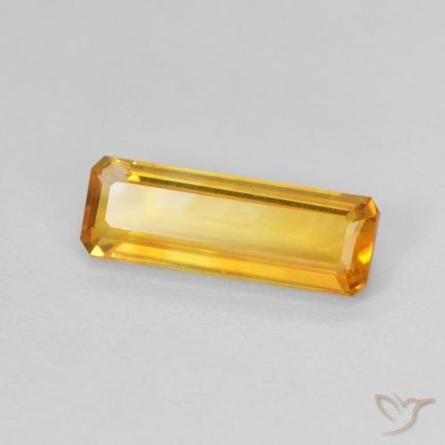 1.48克拉天然黄水晶，八边形，VVS