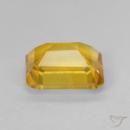 1.64克拉天然黄水晶，八边形，VVS