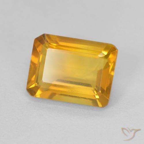 1.40克拉天然黄水晶，八边形，VVS