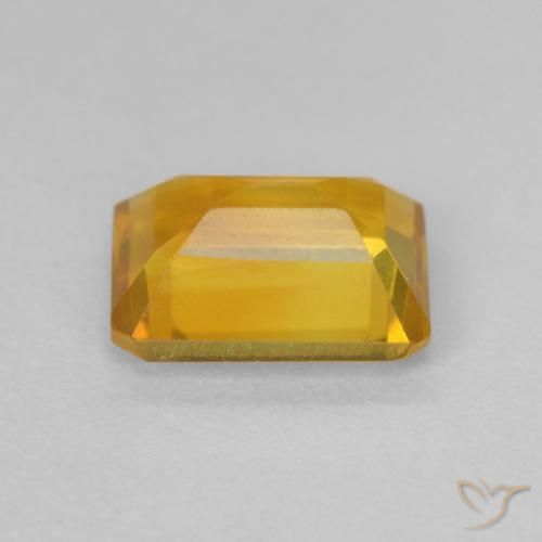1.40克拉天然黄水晶，八边形，VVS