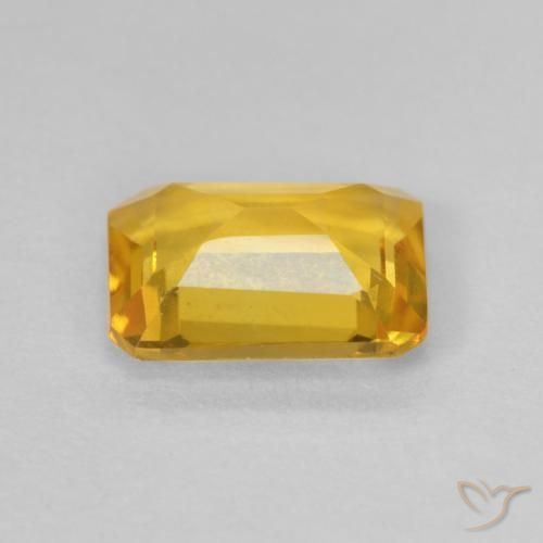1.18克拉天然黄水晶，八边形，VVS