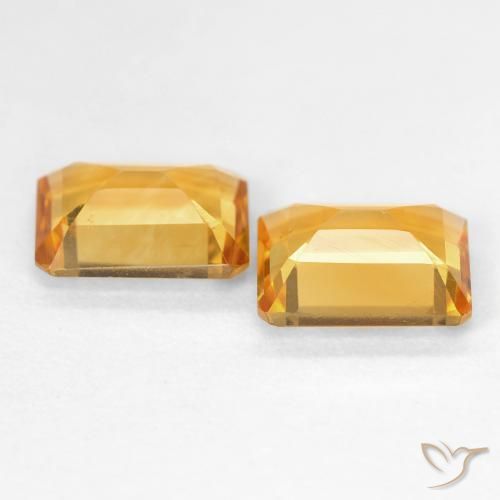 2.66克拉天然黄水晶，八边形，VVS