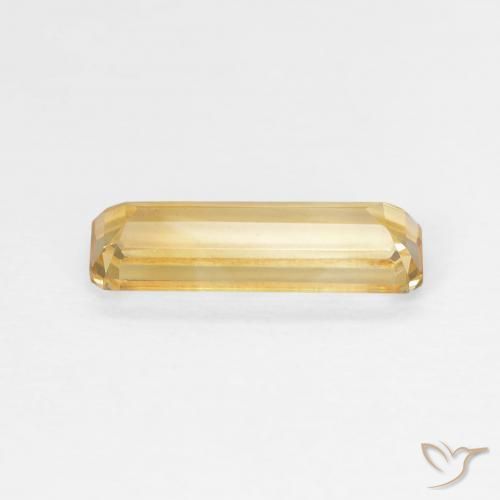 1.37克拉天然黄水晶，八边形，VVS