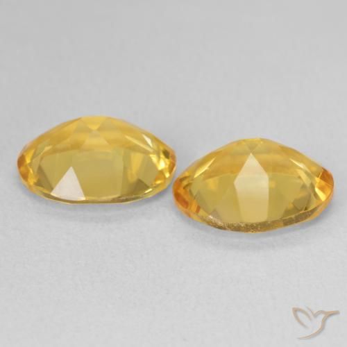 5.60克拉天然黄水晶，椭圆形，VVS-VS