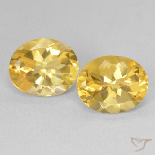 6.60ctw 天然 金色 黄水晶, 椭圆形, VVS-VS