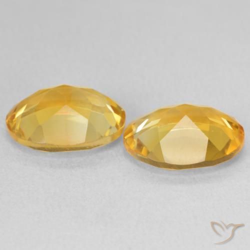 5.81克拉天然黄水晶，椭圆形，VVS-VS