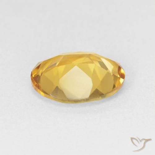 2.78克拉天然黄水晶，椭圆形，VVS
