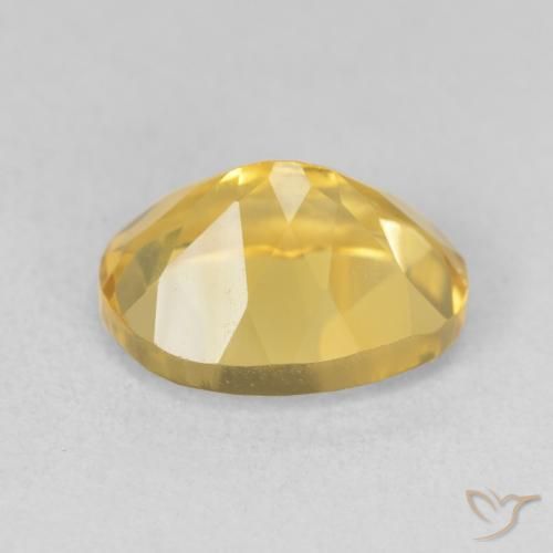3.50克拉天然黄水晶，椭圆形，VVS-VS