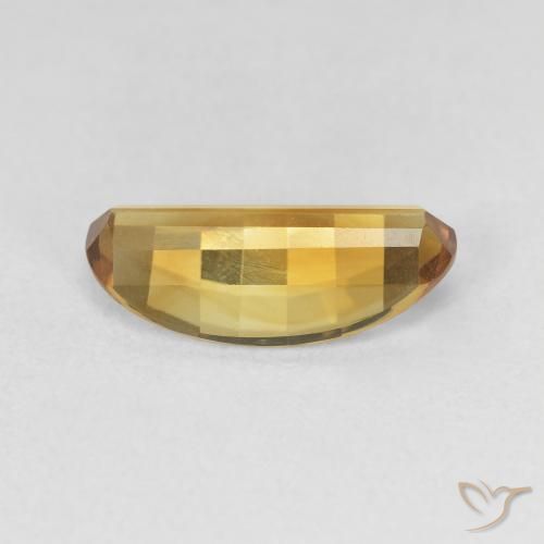 2.28克拉天然黄水晶，椭圆形，VVS
