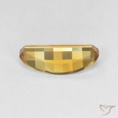 2.18克拉天然黄水晶，椭圆形，VVS