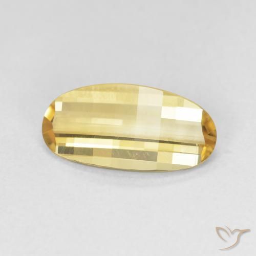 2.40克拉天然黄水晶，椭圆形，VVS