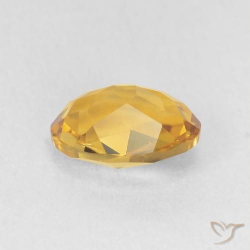1.76克拉天然黄水晶，椭圆形，VVS