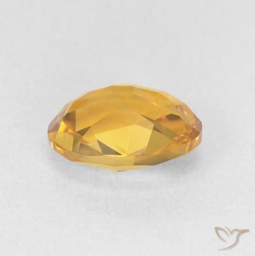 1.78克拉天然黄水晶，椭圆形，VVS