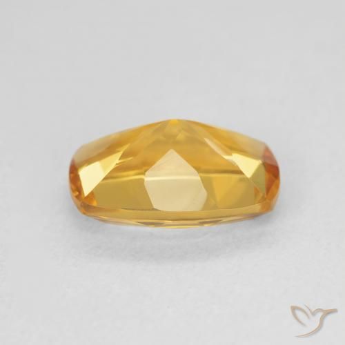 2.53克拉天然黄水晶，软垫，VVS