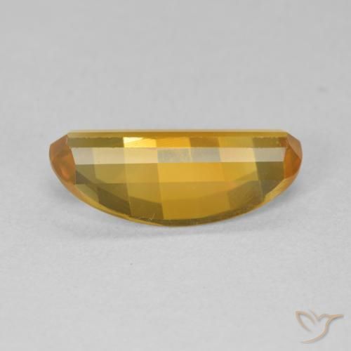 2.48克拉天然黄水晶，椭圆形，VVS