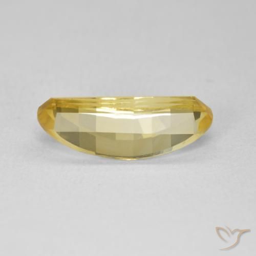 2.22克拉天然黄水晶，椭圆形，VVS