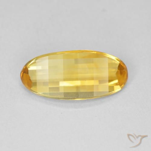 1.94ct 天然 金橙色 黄水晶, 椭圆形, VVS