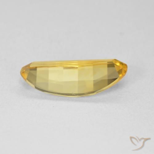 1.94克拉天然黄水晶，椭圆形，VVS