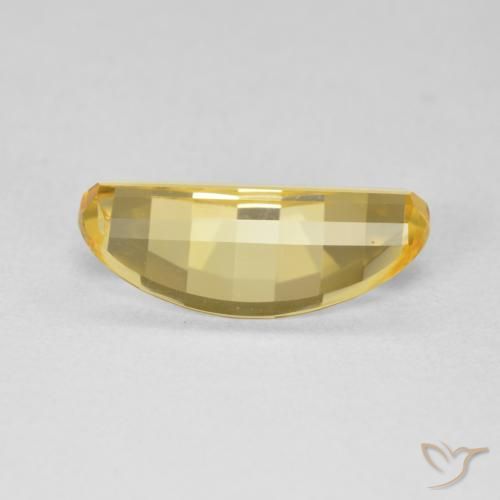 2.45克拉天然黄水晶，椭圆形，VVS