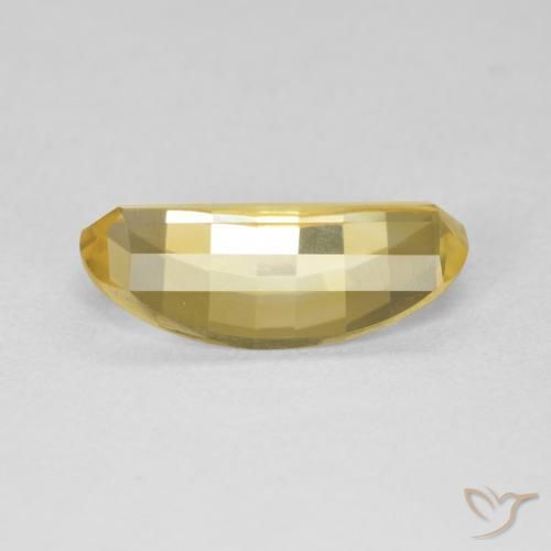 2.33克拉天然黄水晶，椭圆形，VVS