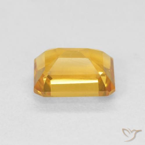 1.61克拉天然黄水晶，八边形，VVS