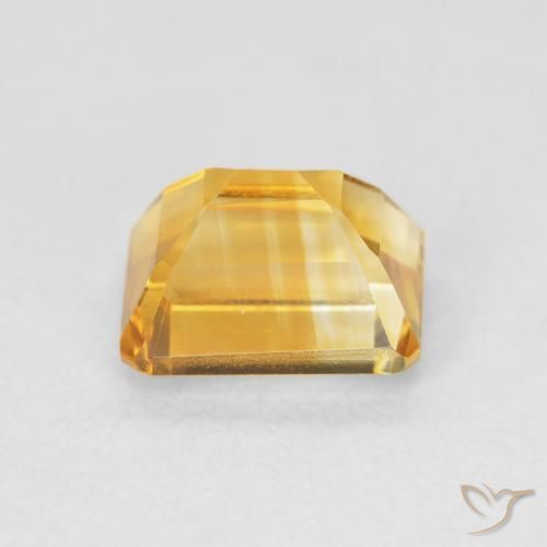 1.93克拉天然黄水晶，八边形，VVS