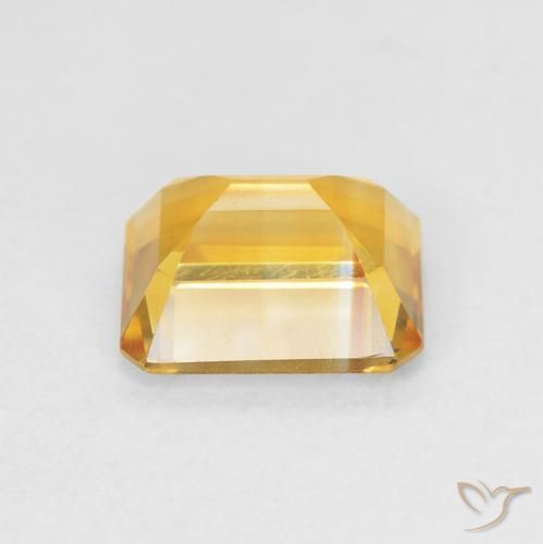 1.64克拉天然黄水晶，八边形，VVS