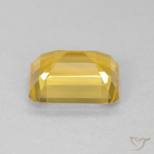 1.56克拉天然黄水晶，八边形，VVS-VS