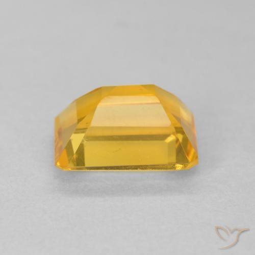 1.35克拉天然黄水晶，八边形，VVS-VS
