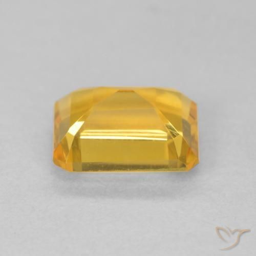 1.52克拉天然黄水晶，八边形，VVS-VS