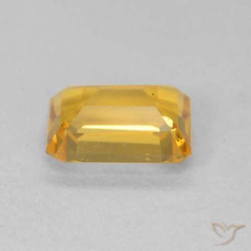 1.43克拉天然黄水晶，八边形，VVS-VS