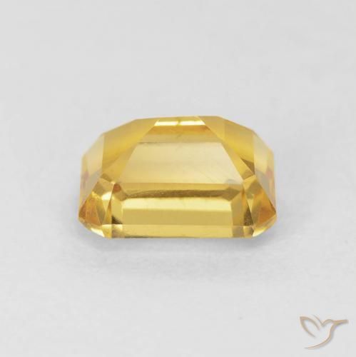 1.63克拉天然黄水晶，八边形，VVS-VS