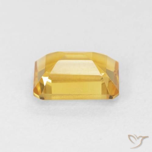 1.52克拉天然黄水晶，八边形，VVS-VS